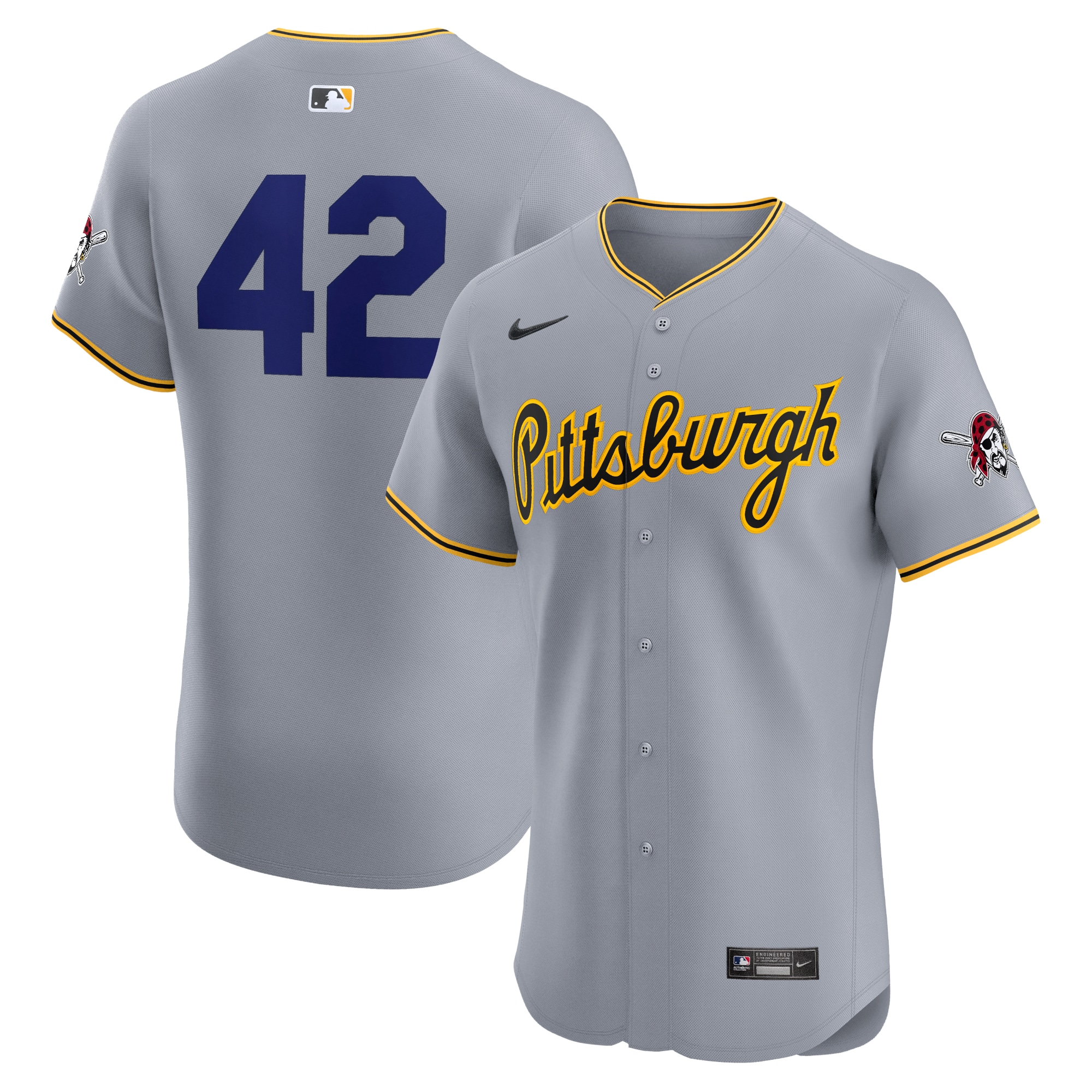 pittsburgh pirates nike road 2024 jackie robinson day elite jersey gray 7615 1q0nq.jpg