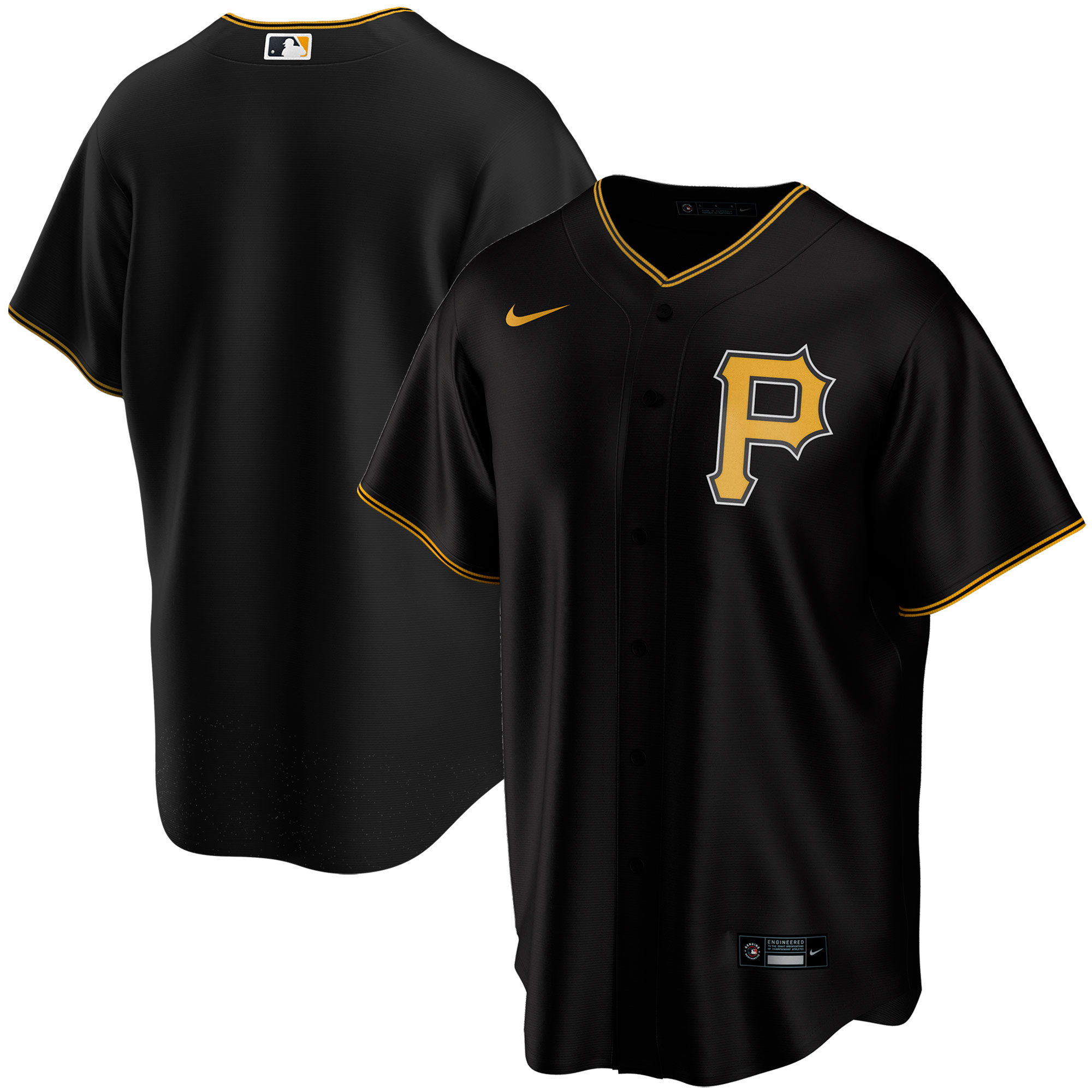 pittsburgh pirates nike youth alternate replica team jersey black 6460 6uiyo.jpg
