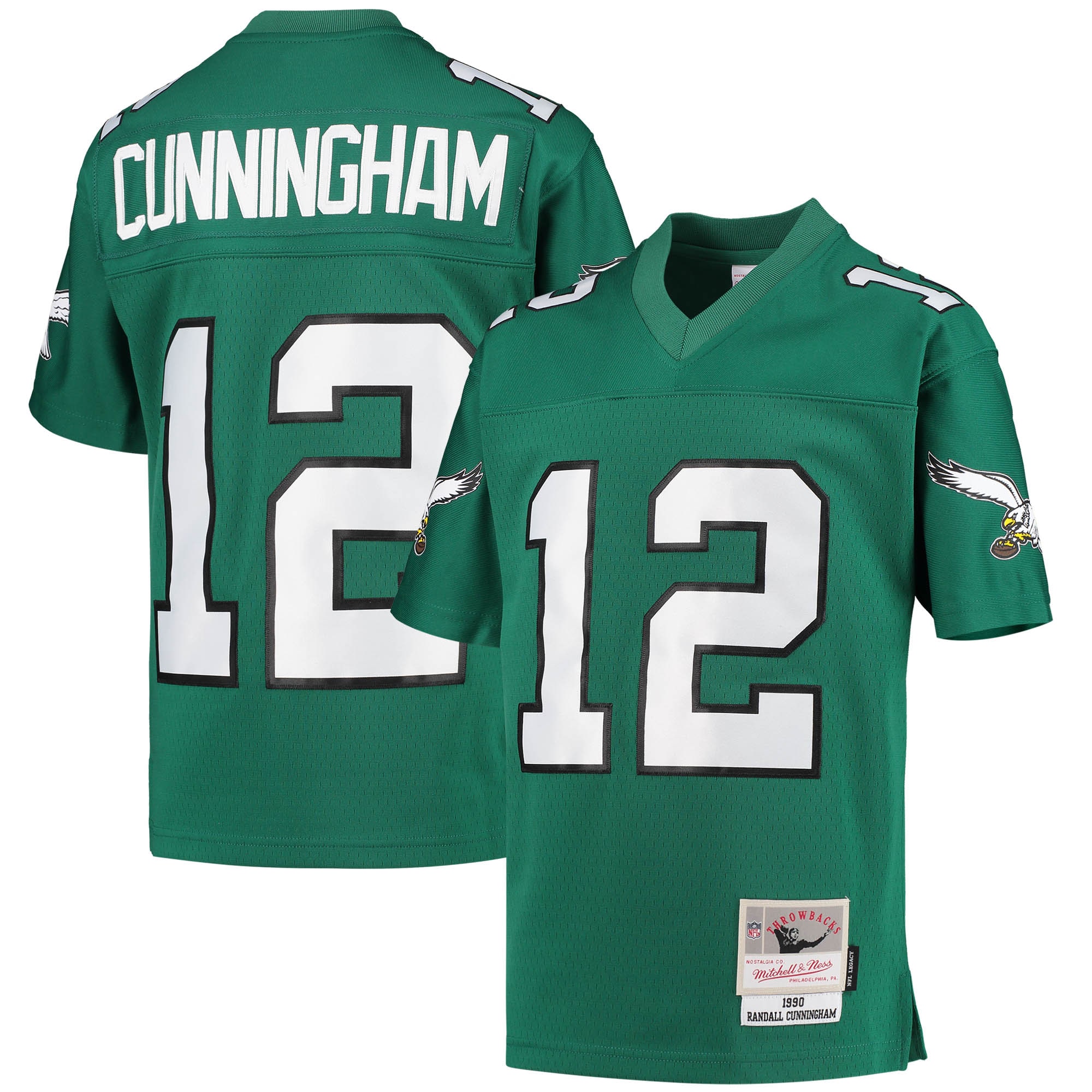 randall cunningham philadelphia eagles mitchell 26amp ness youth 1990 retired player legacy jersey kelly green 8966 55yov.jpg