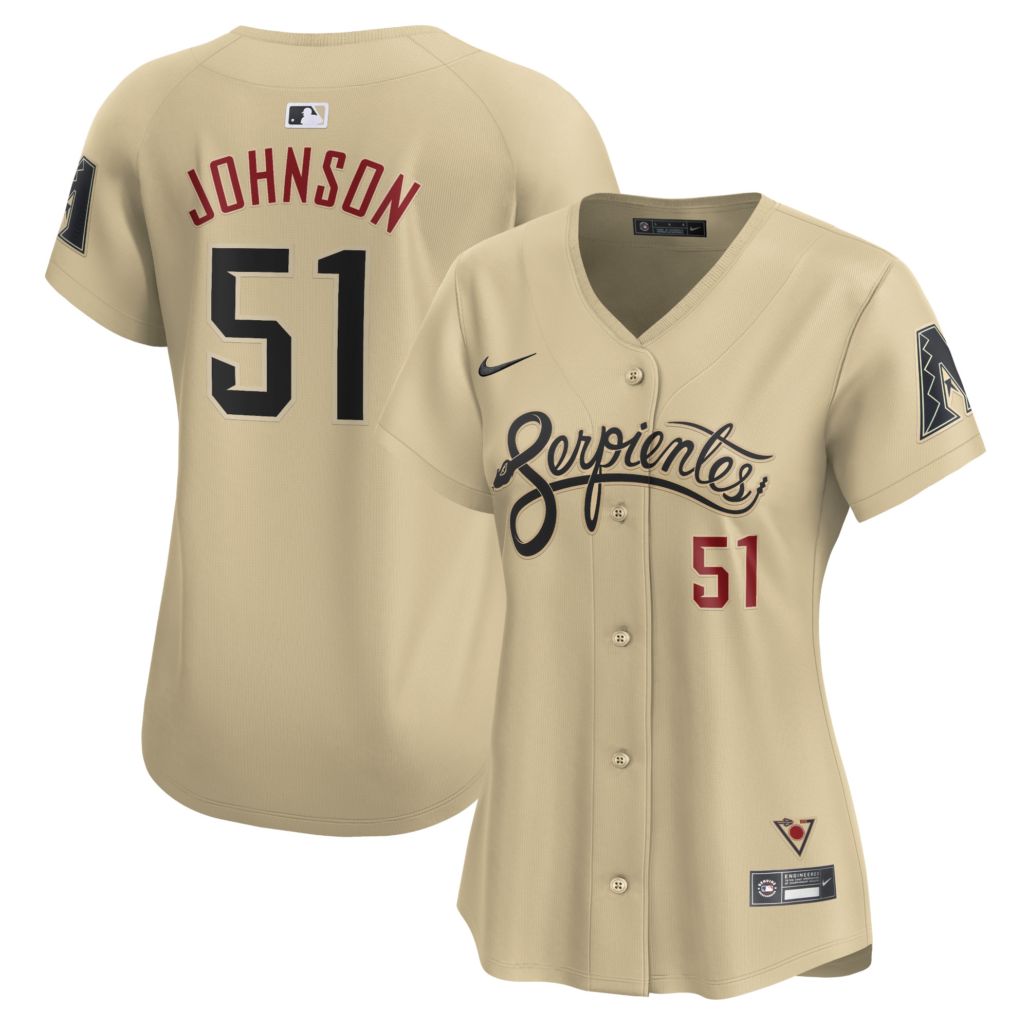 randy johnson arizona diamondbacks nike womens city connect retired player jersey sand 8229 z9etn.jpg