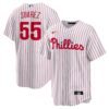 ranger suC3A1rez philadelphia phillies nike home replica player jersey white 1057 xccev.jpg