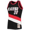 rasheed wallace portland trail blazers mitchell 26amp ness 199900 hardwood classics nba 75th anniversary diamond swingman jersey black 3677 votne.jpg