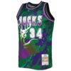 ray allen milwaukee bucks mitchell 26amp ness 199697 hardwood classics marble swingman jersey green 4700 l16rl.jpg