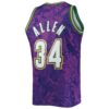 ray allen milwaukee bucks mitchell 26amp ness hardwood classics 200001 lunar new year swingman jersey purple 1543 yngcz.jpg