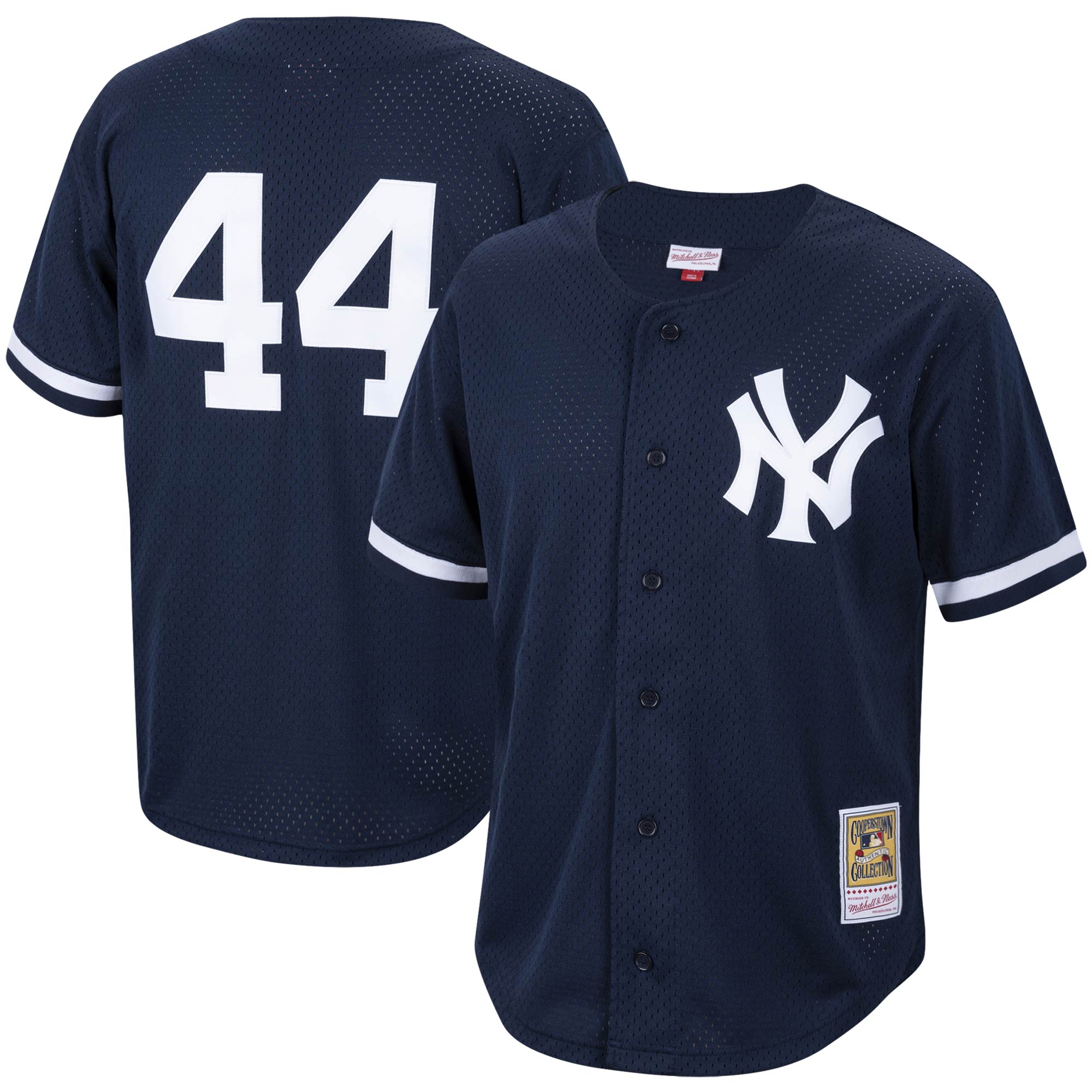 reggie jackson new york yankees mitchell 26amp ness cooperstown collection mesh batting practice button up jersey navy 5096 ckg56.jpg