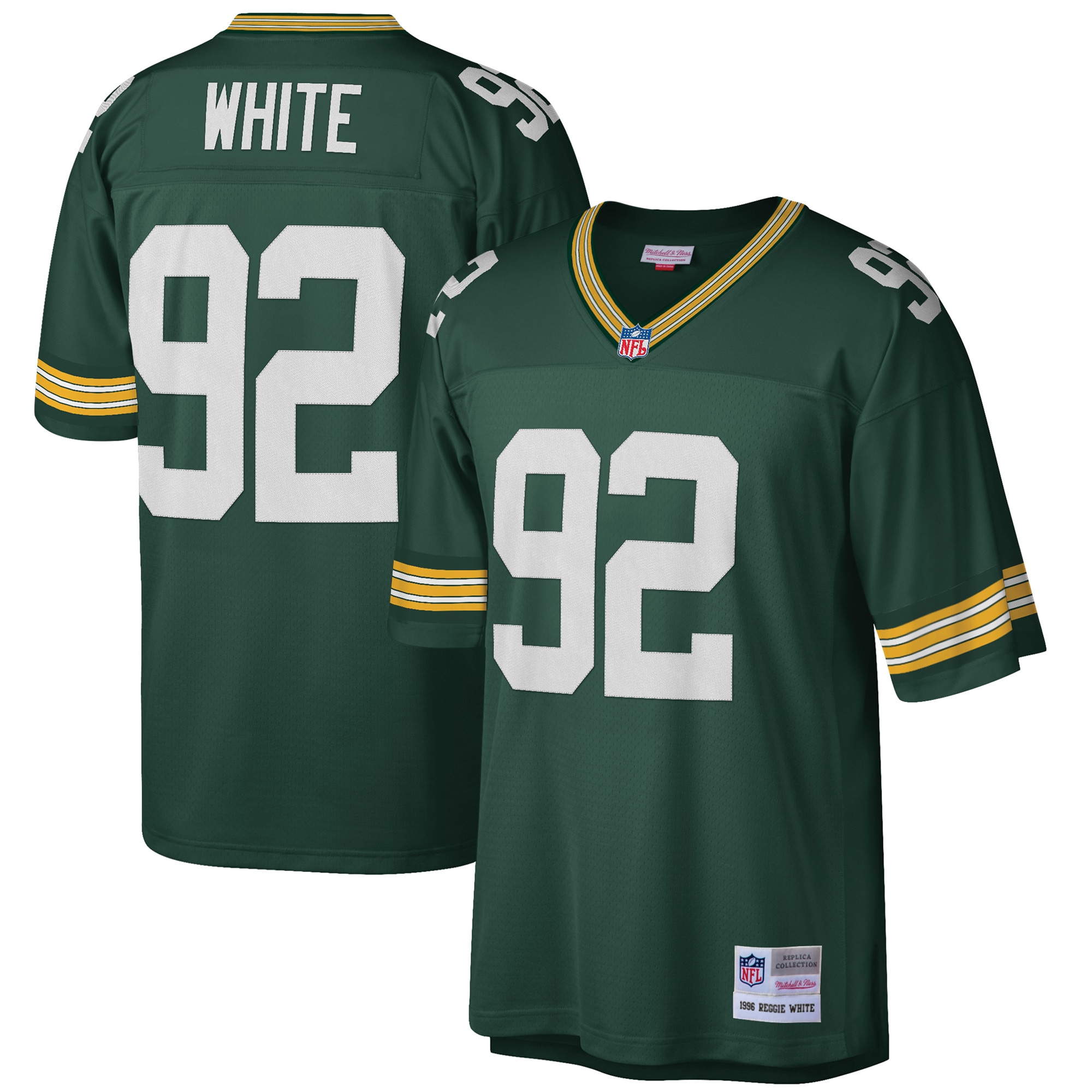 reggie white green bay packers mitchell 26amp ness big 26amp tall 1996 retired player replica jersey green 6990 c1jaw.jpg