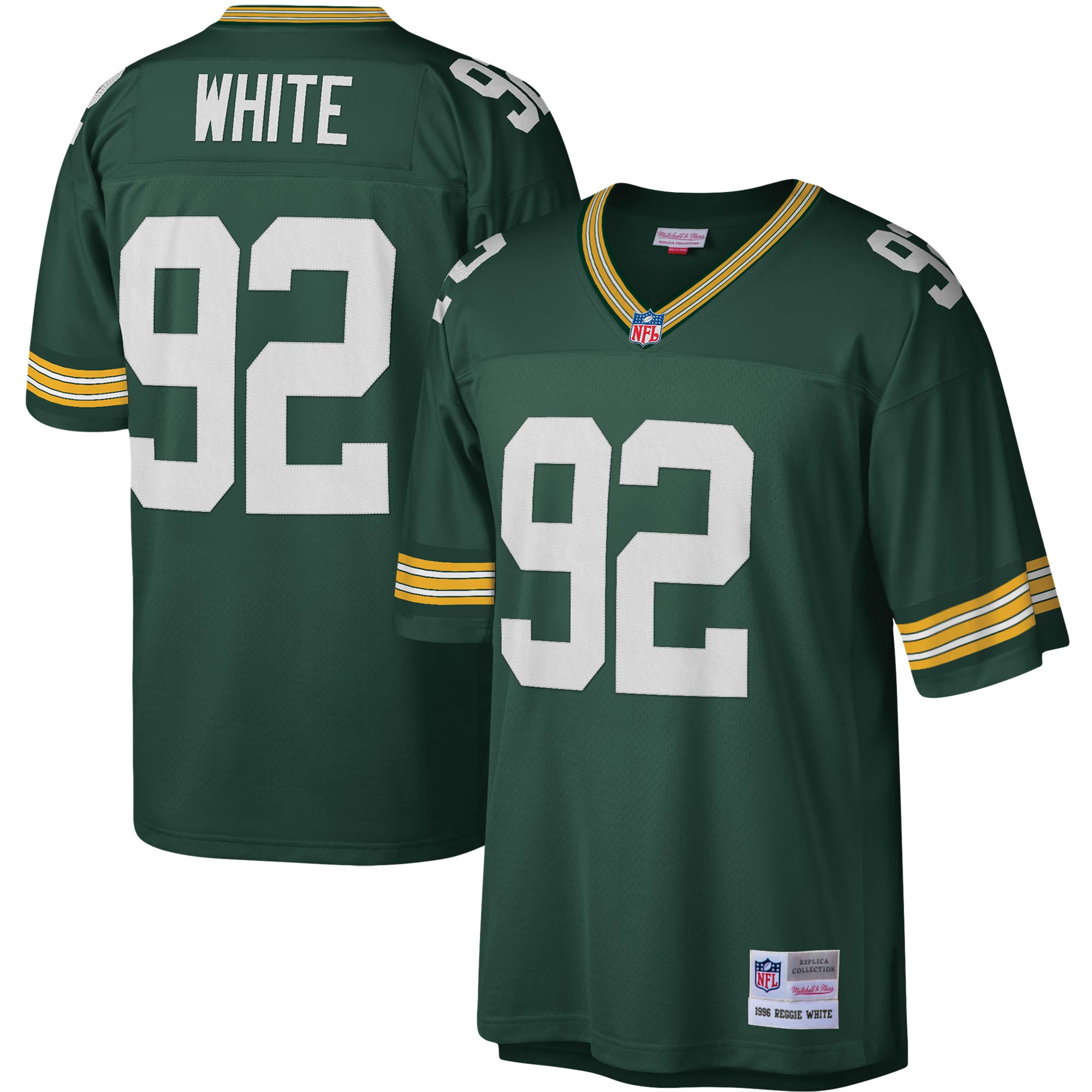 reggie white green bay packers mitchell 26amp ness legacy replica jersey green 5754 hwjrk.jpg