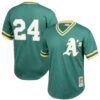 rickey henderson oakland athletics mitchell 26amp ness cooperstown collection big 26amp tall mesh batting practice jersey green 6509 vpta1.jpg
