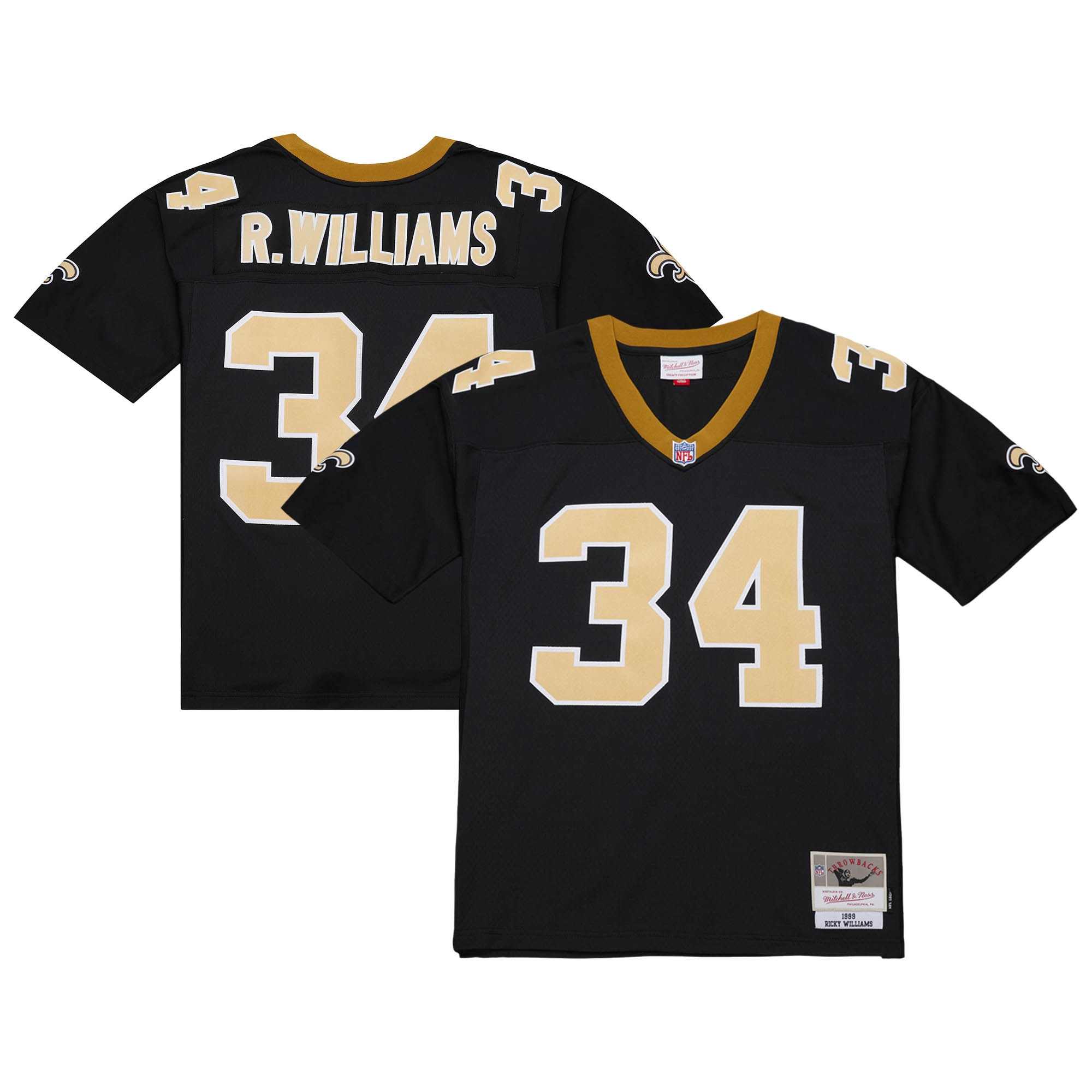 ricky williams new orleans saints mitchell 26amp ness 1999 legacy replica jersey black 6495 85g1l.jpg
