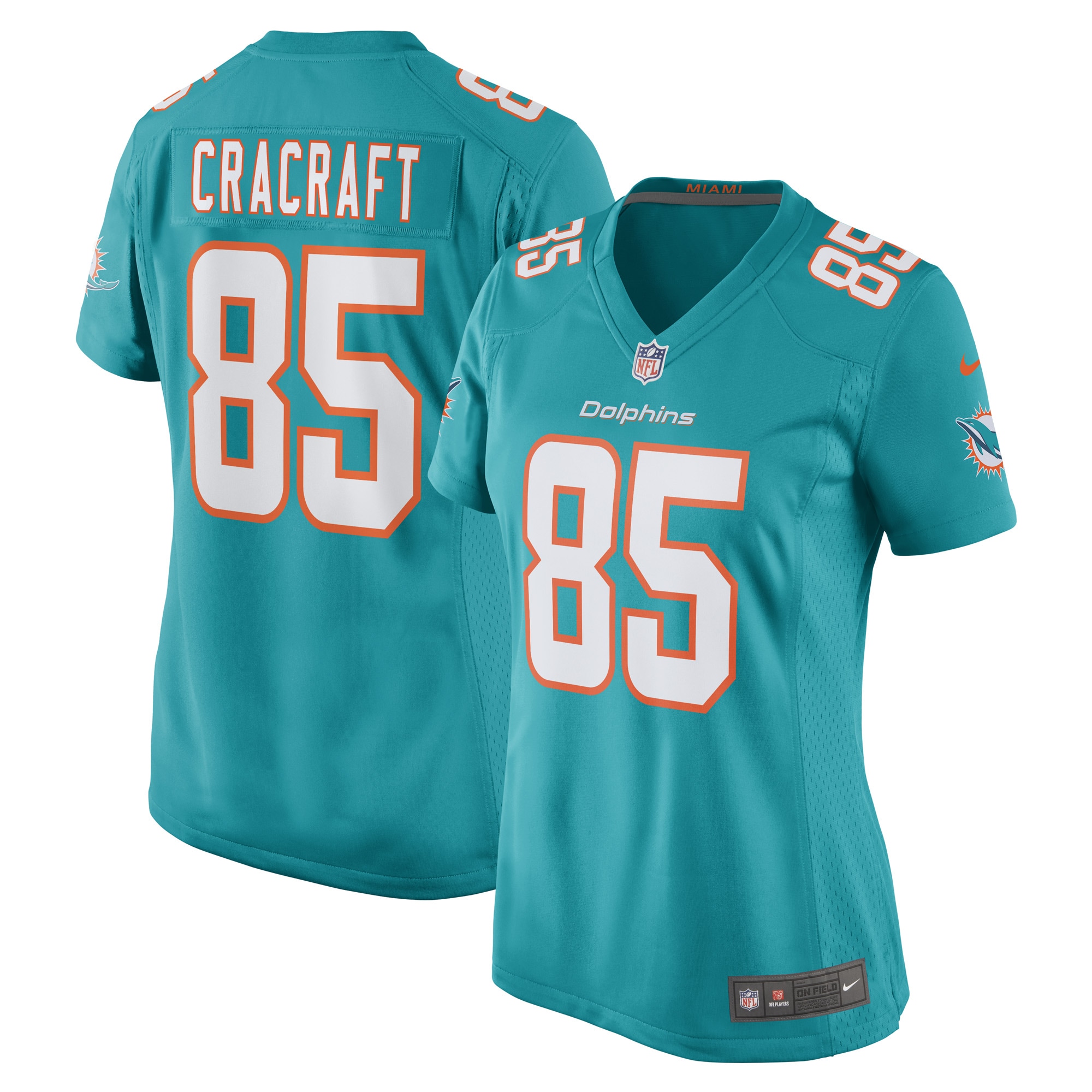 river cracraft miami dolphins nike womens game player jersey aqua 1749 8dt65.jpg