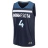 rob dillingham minnesota timberwolves fanatics 2024 nba draft fast break player jersey icon edition navy 9634 jc0n7.jpg