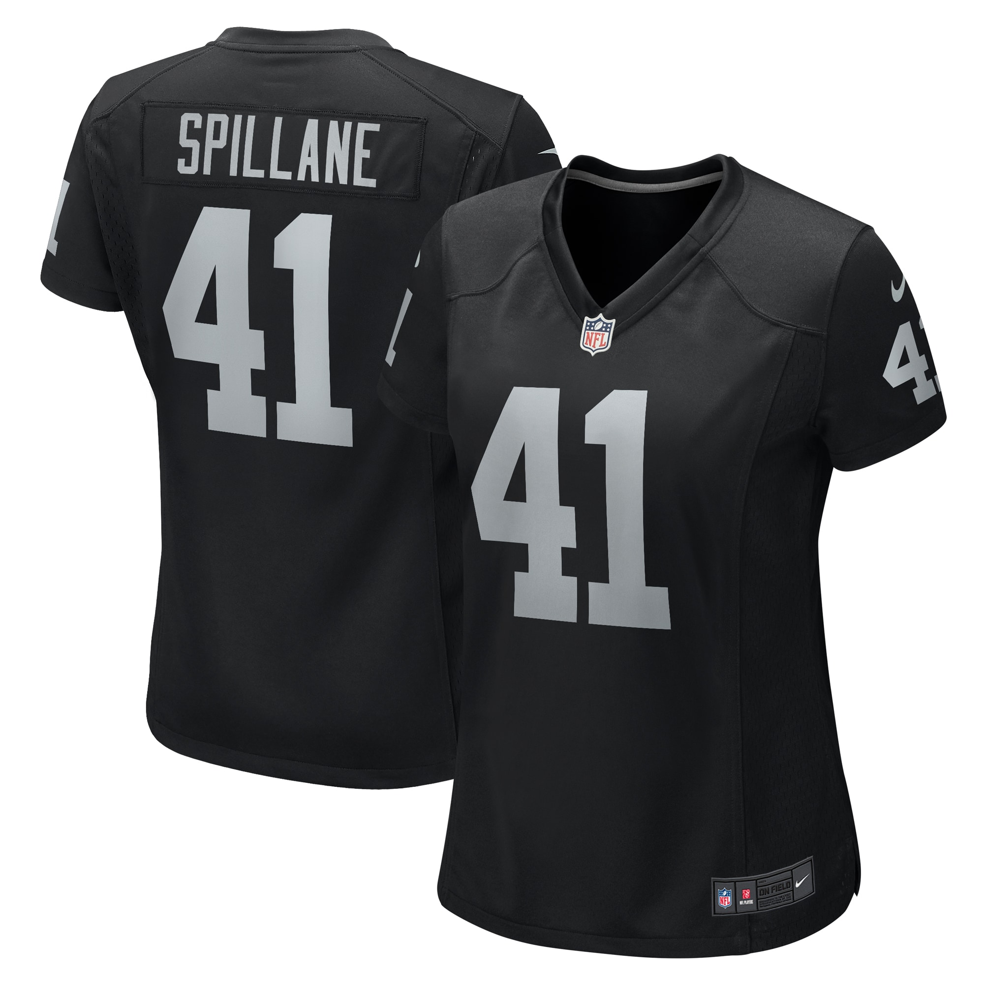 robert spillane las vegas raiders nike womens game player jersey black 3086 atukz.jpg