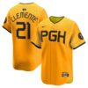 roberto clemente pittsburgh pirates nike city connect limited player jersey gold 2625 c504m.jpg