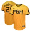 roberto clemente pittsburgh pirates nike youth city connect limited player jersey gold 4366 7mjjw.jpg