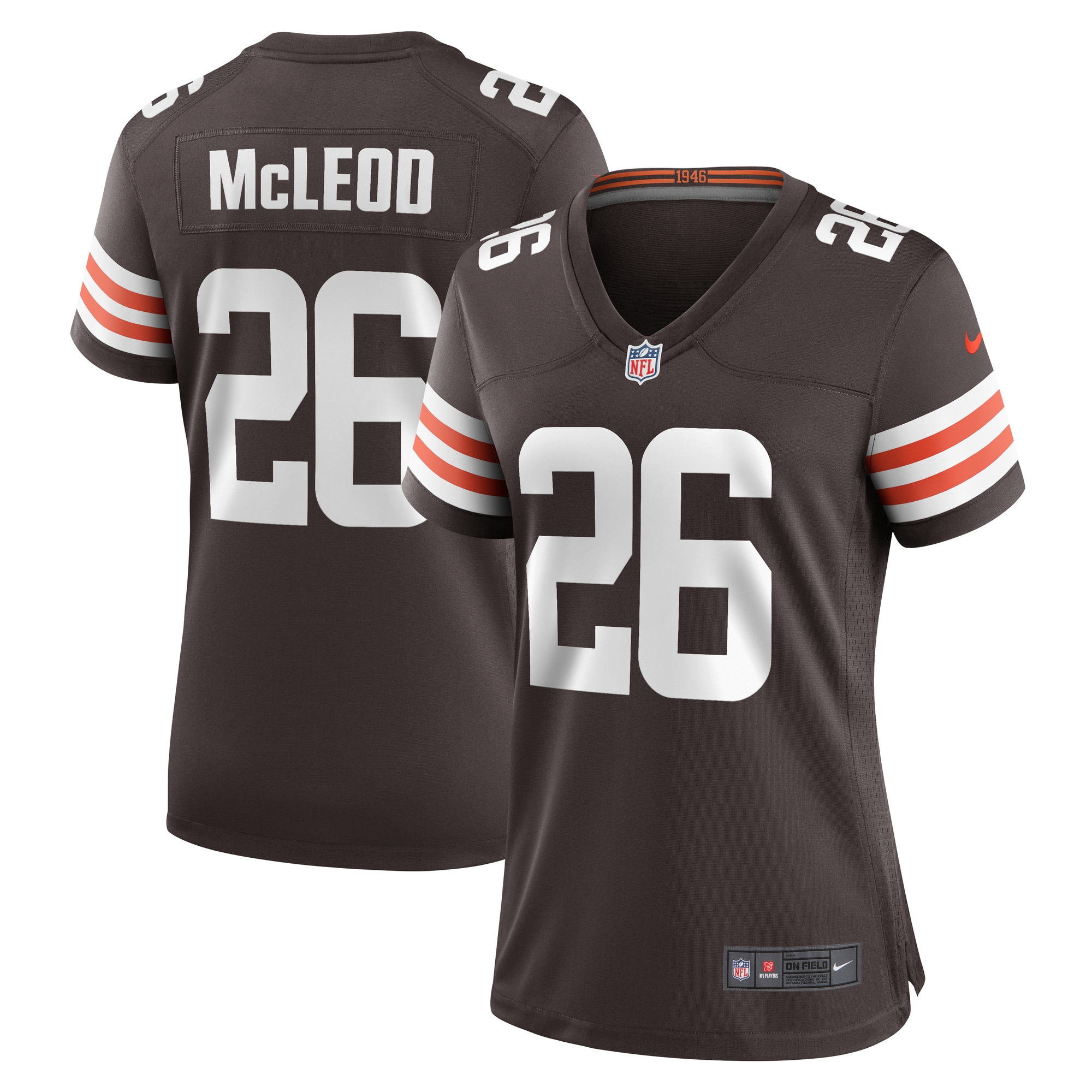 rodney mcleod cleveland browns nike womens team game jersey brown 4433 jlzkb.jpg