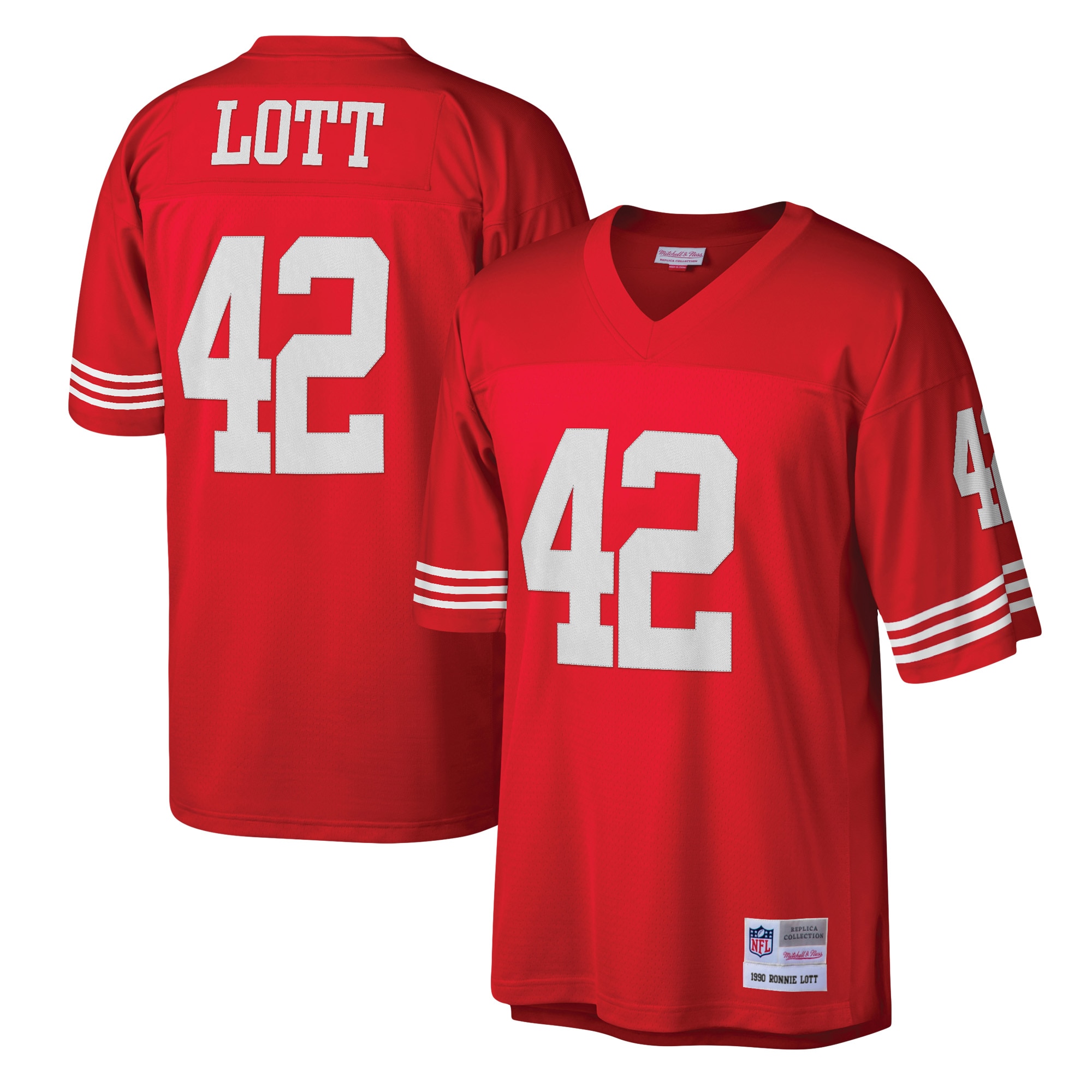 ronnie lott san francisco 49ers mitchell 26amp ness legacy replica jersey scarlet 6621 xw1os.jpg