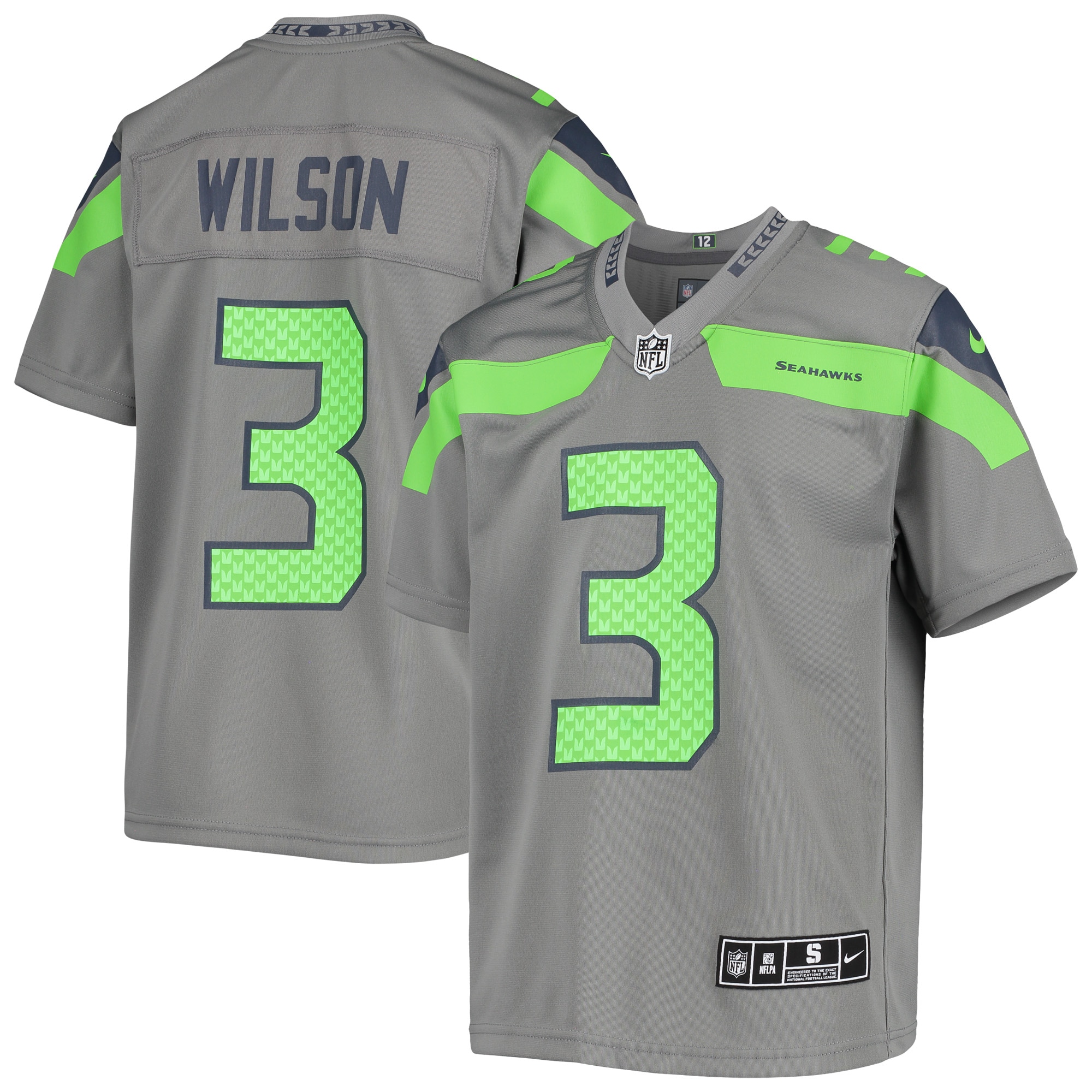 russell wilson seattle seahawks nike youth inverted team game jersey gray 2219 akz9a.jpg