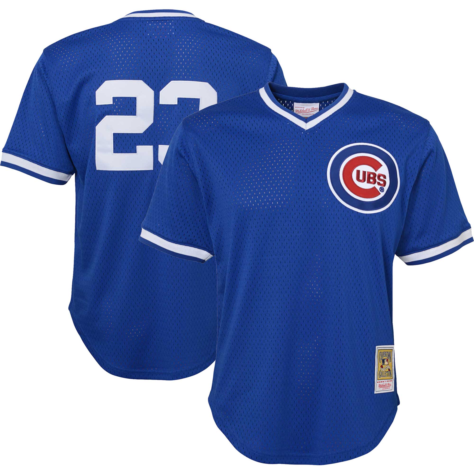 ryne sandberg chicago cubs mitchell 26amp ness youth cooperstown collection26nbspmesh batting practice jersey royal 6971 q9exd.jpg