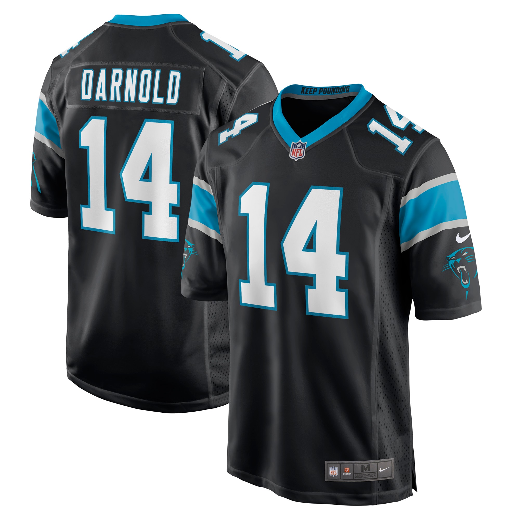 sam darnold carolina panthers nike game player jersey black 6032 kq8mc.jpg