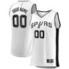 san antonio spurs fanatics fast break custom replica jersey association edition white 5340 nixzc.jpg