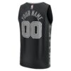 san antonio spurs fanatics youth fast break replica custom jersey statement edition black 1798 m7bpc.jpg