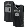 san antonio spurs fanatics youth fast break replica custom jersey statement edition black 9534 qsafe.jpg