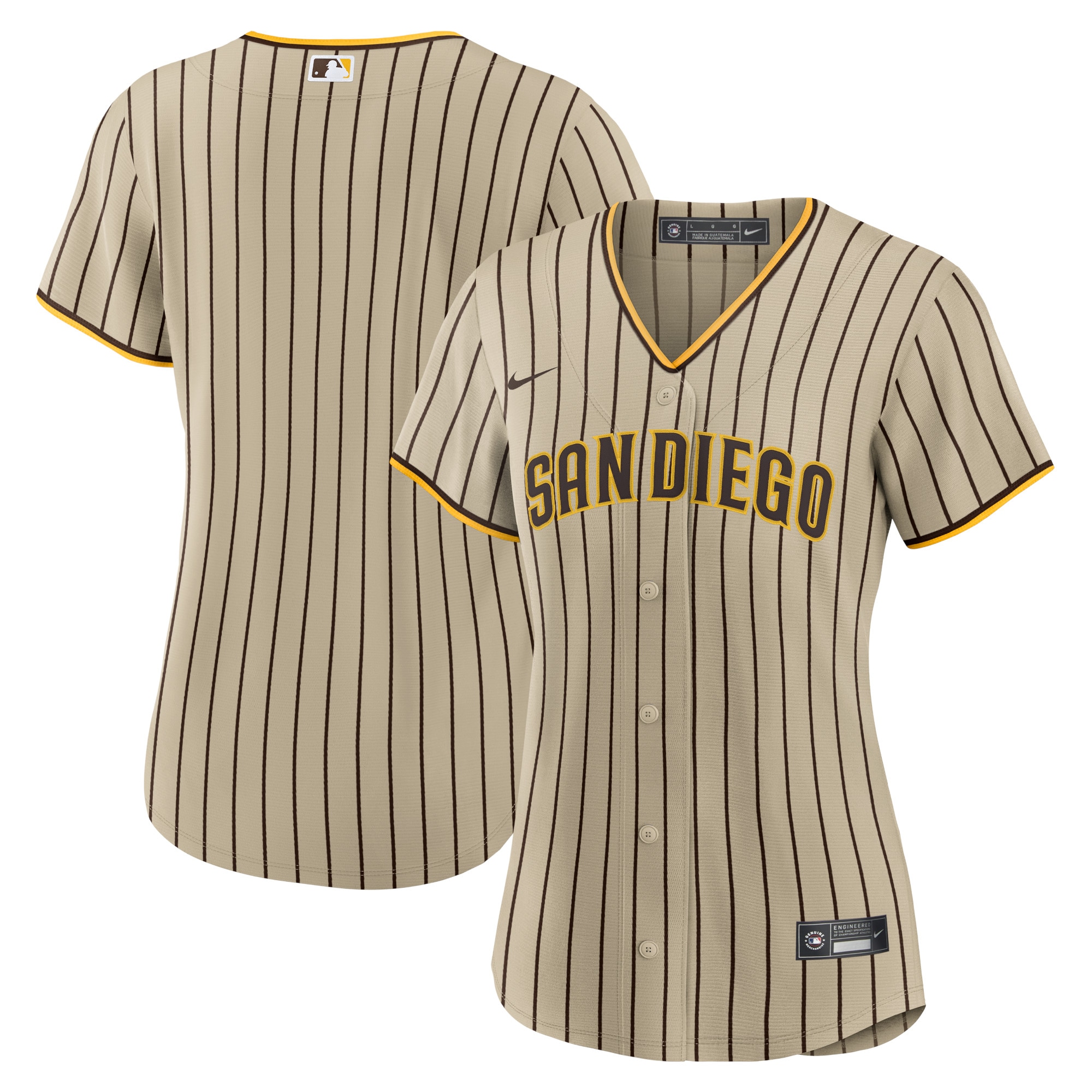 san diego padres nike womens alternate replica team jersey tan 8315 ynxlx.jpg