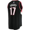 shaedon sharpe portland trail blazers fanatics fast break replica player jersey icon edition black 3206 edt6x.jpg