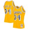shaquille oneal los angeles lakers mitchell 26amp ness 1996 97 hardwood classics nba 75th anniversary diamond swingman jersey gold 9194 p9vho.jpg