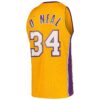 shaquille oneal los angeles lakers mitchell 26amp ness hardwood classics swingman jersey gold 6190 khzdk.jpg