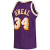 shaquille oneal los angeles lakers mitchell 26amp ness hardwood classics swingman jersey purple 6106 agjfa.jpg