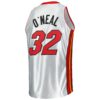 shaquille oneal miami heat mitchell 26amp ness 200506 hardwood classics 75th anniversary swingman jersey platinum 8457 ccg94.jpg