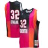shaquille oneal miami heat mitchell 26amp ness 200506 hardwood classics fadeaway swingman player jersey pinkblack 3854 7bwbc.jpg