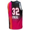 shaquille oneal miami heat mitchell 26amp ness 200506 hardwood classics fadeaway swingman player jersey pinkblack 5695 d6ehw.jpg