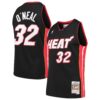 shaquille oneal miami heat mitchell 26amp ness hardwood classics swingman jersey black 1631 vaenn.jpg