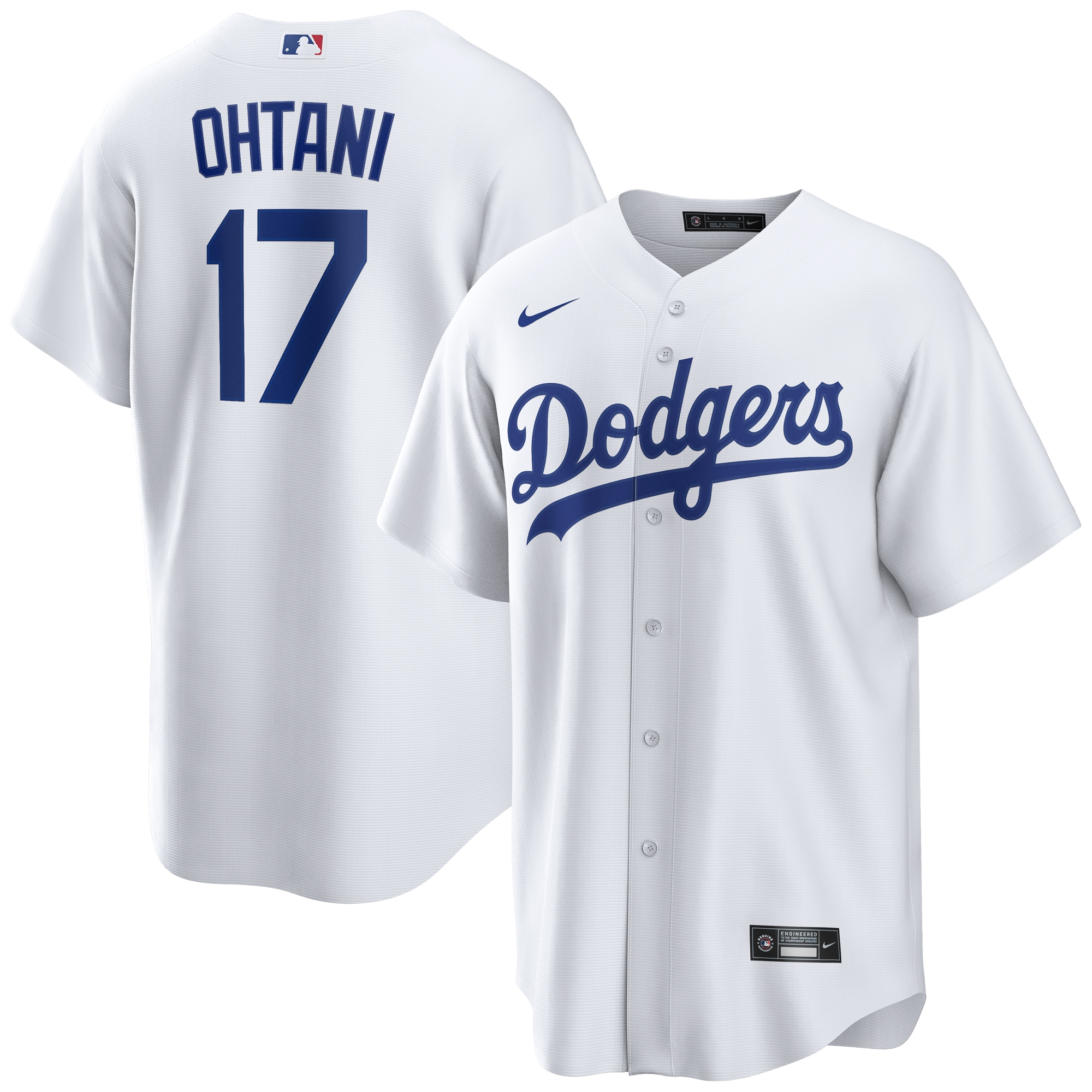 shohei ohtani los angeles dodgers nike home replica player jersey white 4985 35qcy.jpg