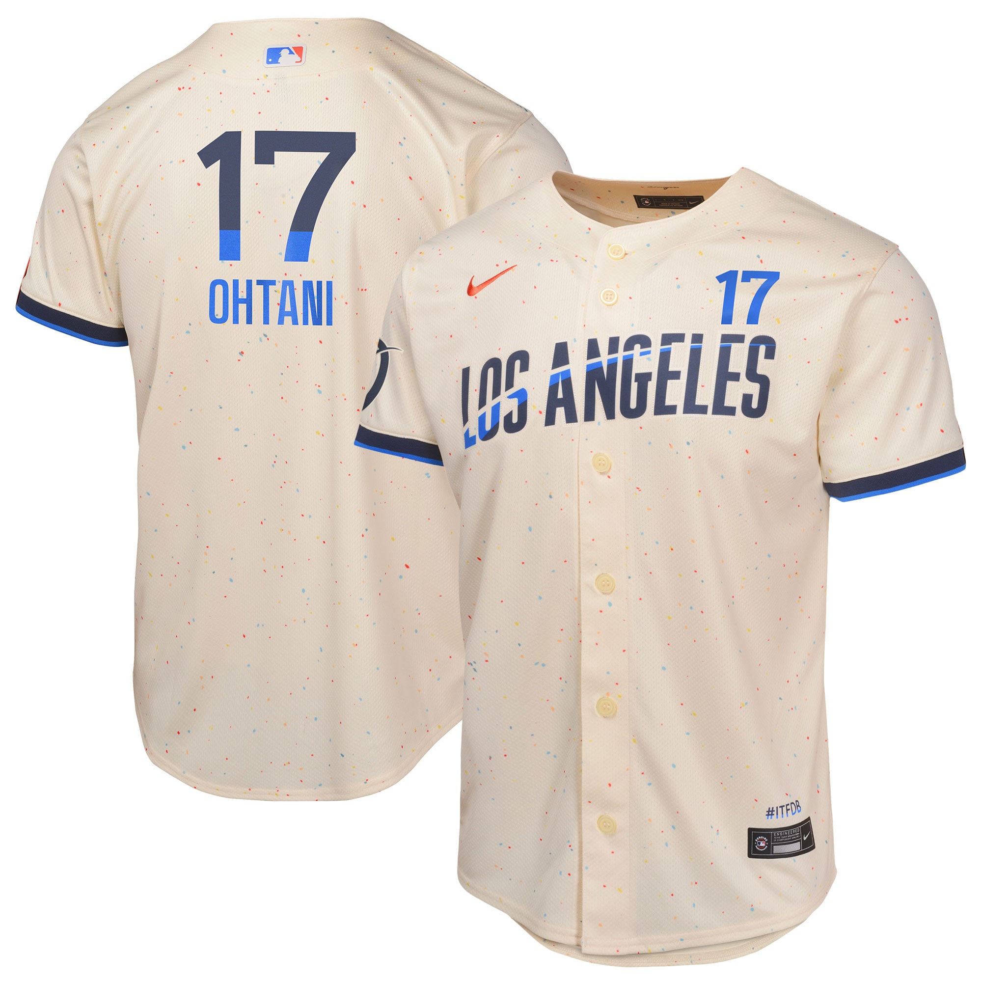 shohei ohtani los angeles dodgers nike youth 2024 city connect limited player jersey cream 6248 4dpk2.jpg
