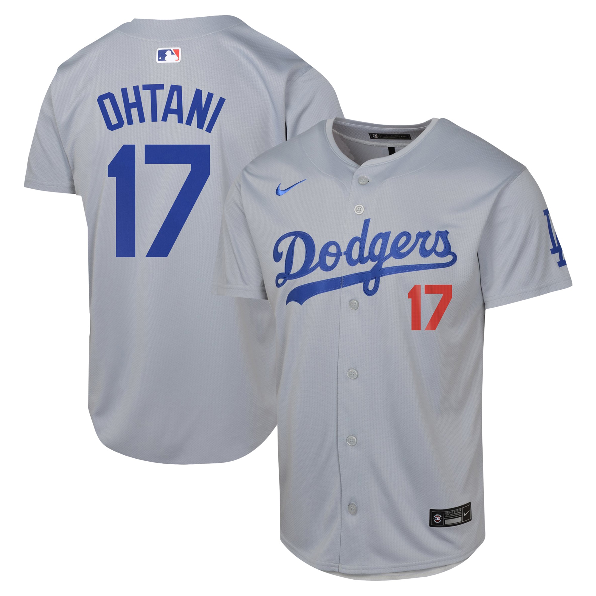 shohei ohtani los angeles dodgers nike youth alternate limited jersey26nbspE28093 gray 7891 8wtnk.jpg