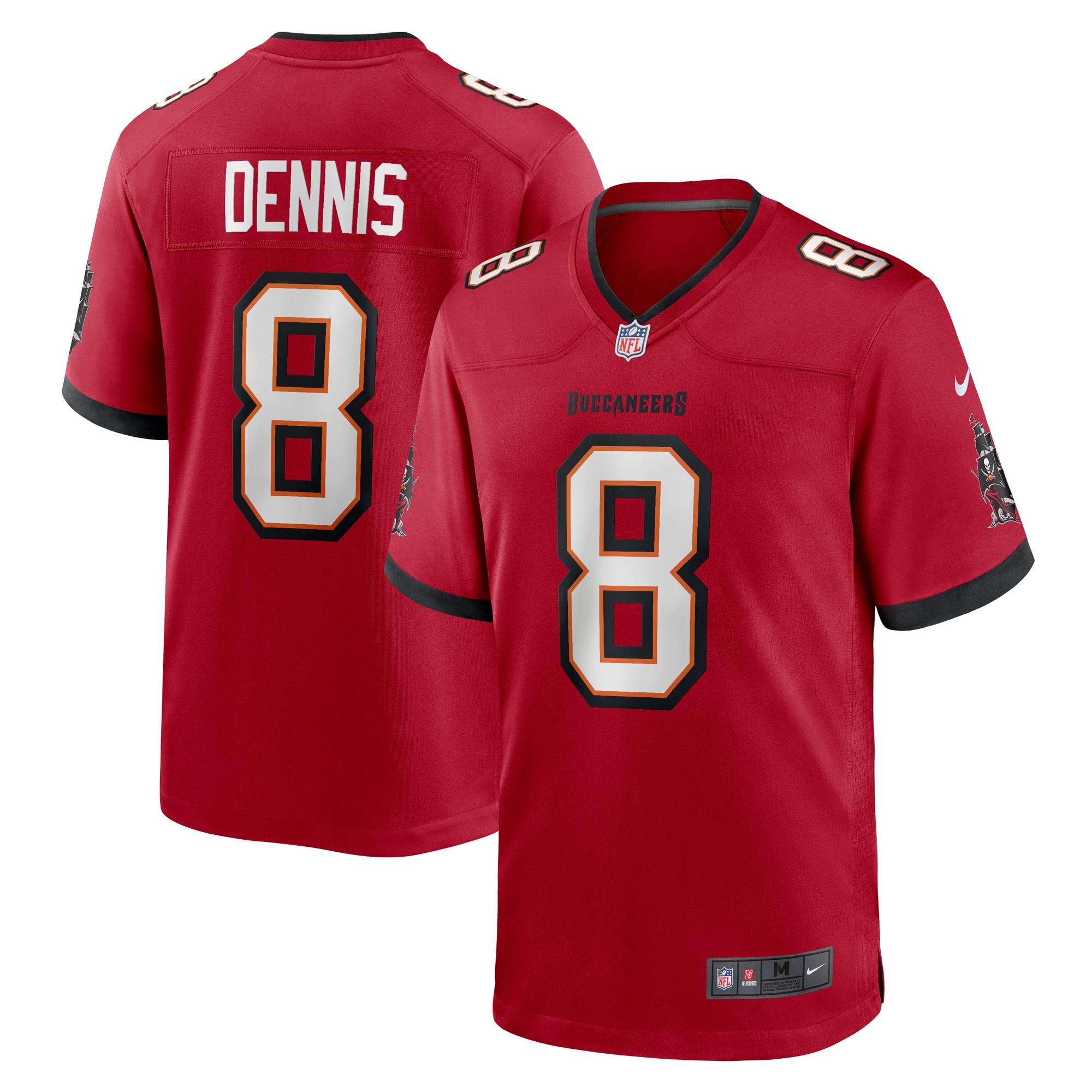sirvocea dennis tampa bay buccaneers nike game jersey red 6243 cprlq.jpg