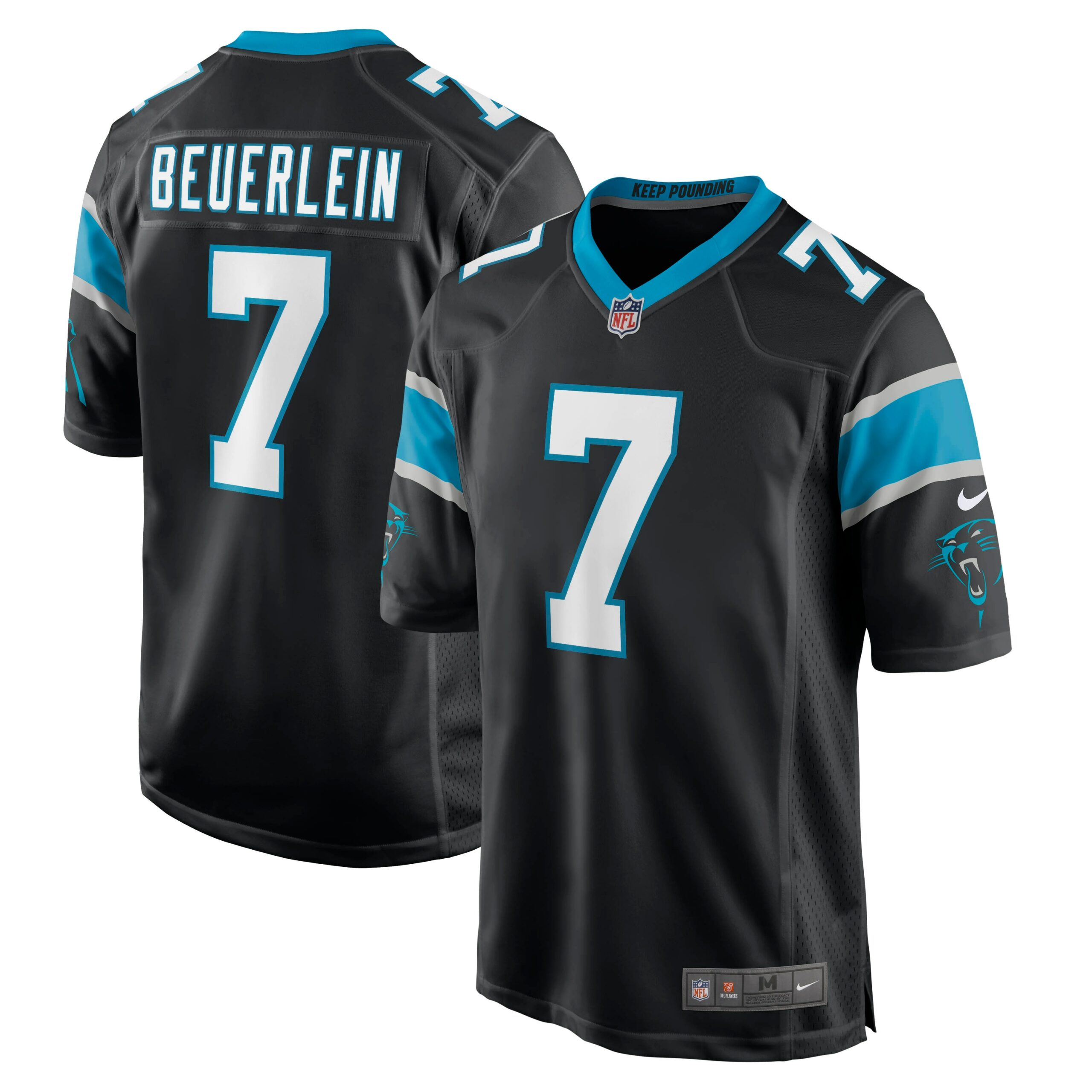steve beuerlein carolina panthers nike retired player jersey black 1408 ixqnb.jpg