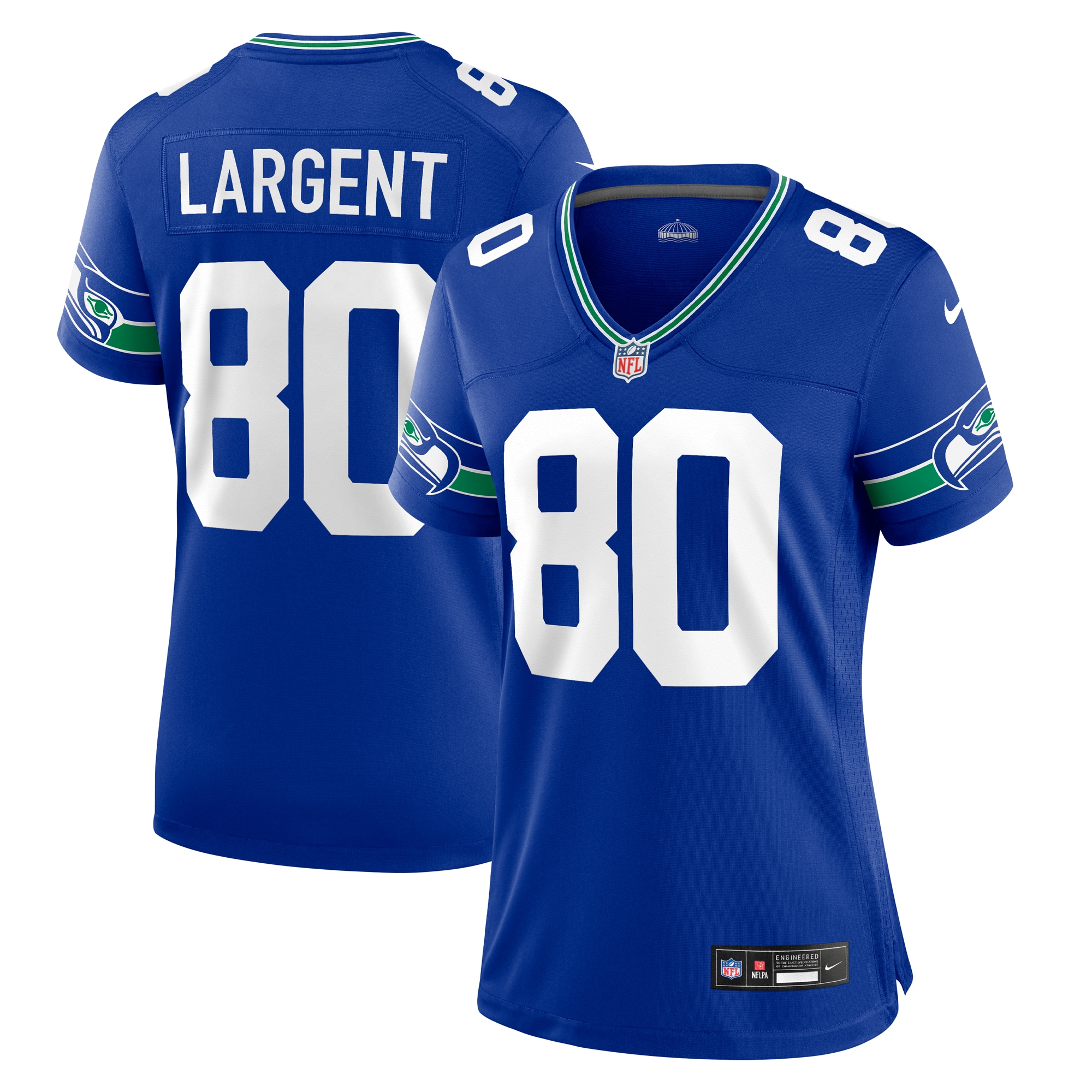steve largent seattle seahawks nike womens throwback retired player game jersey royal 8288 2mmg9.jpg