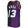 steve nash phoenix suns mitchell 26amp ness hardwood classics 199697 split swingman jersey purpleblack 8895 y3mwr.jpg