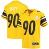 t.j. watt pittsburgh steelers nike youth inverted team game jersey gold 2518 kzqlo.jpg