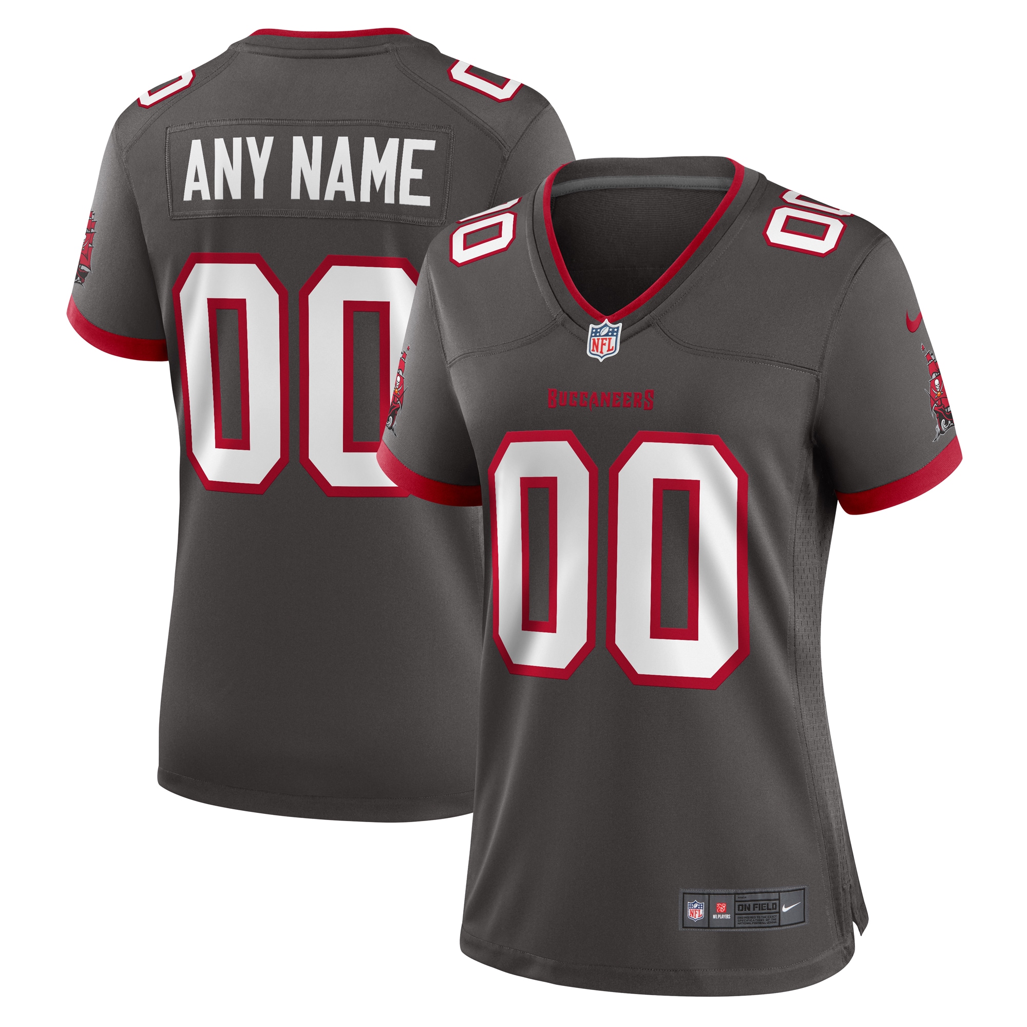 tampa bay buccaneers nike womens alternate custom game jersey pewter 4681 ut7kd.jpg