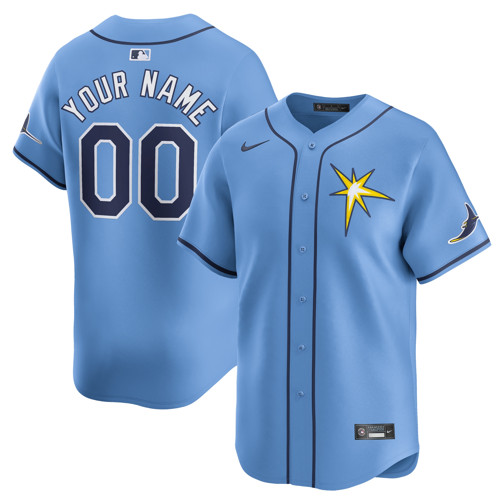 tampa bay rays nike alternate limited custom jersey26nbspE28093 light blue 7889 vntm0.jpg