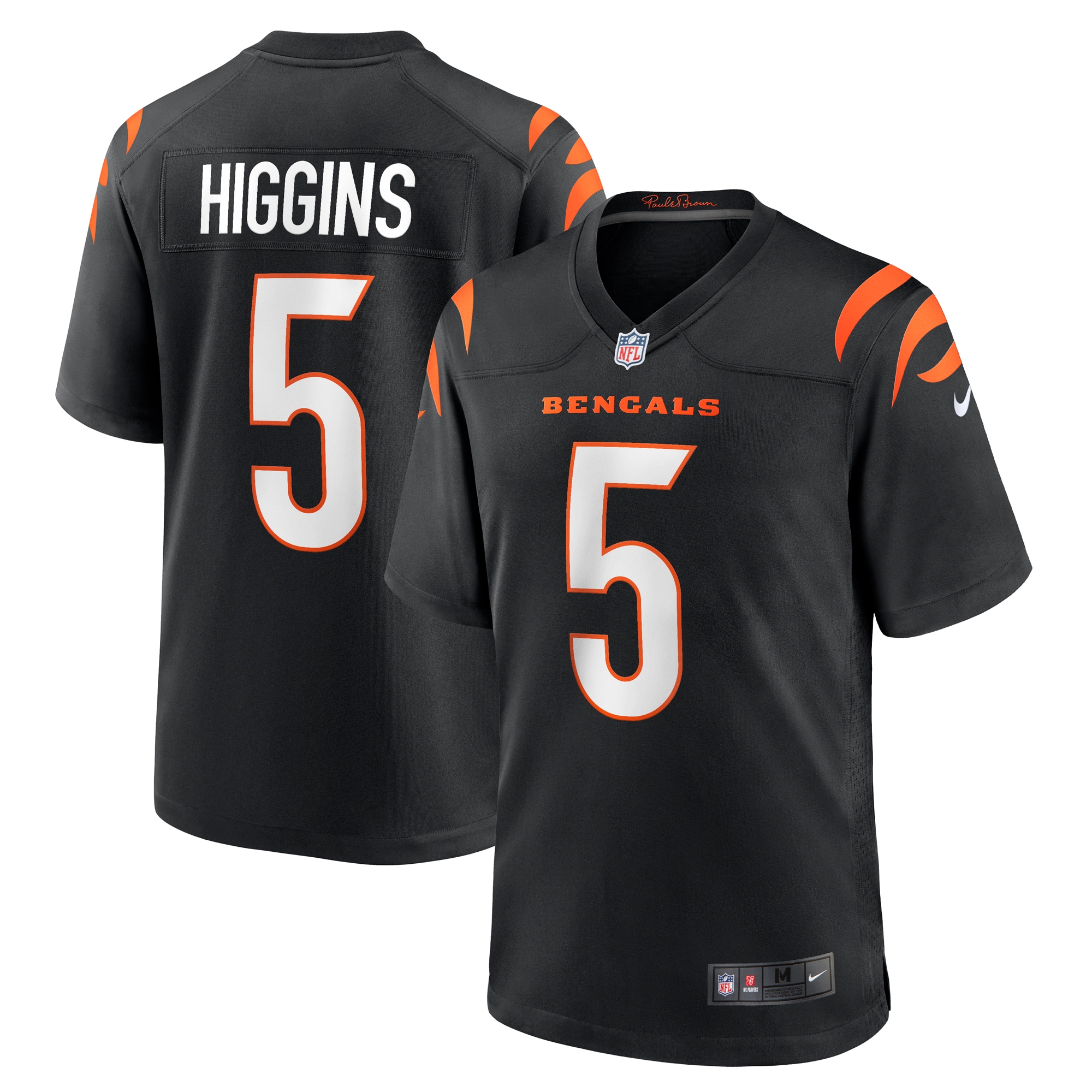tee higgins cincinnati bengals nike game player jersey black 2377 wubro.jpg