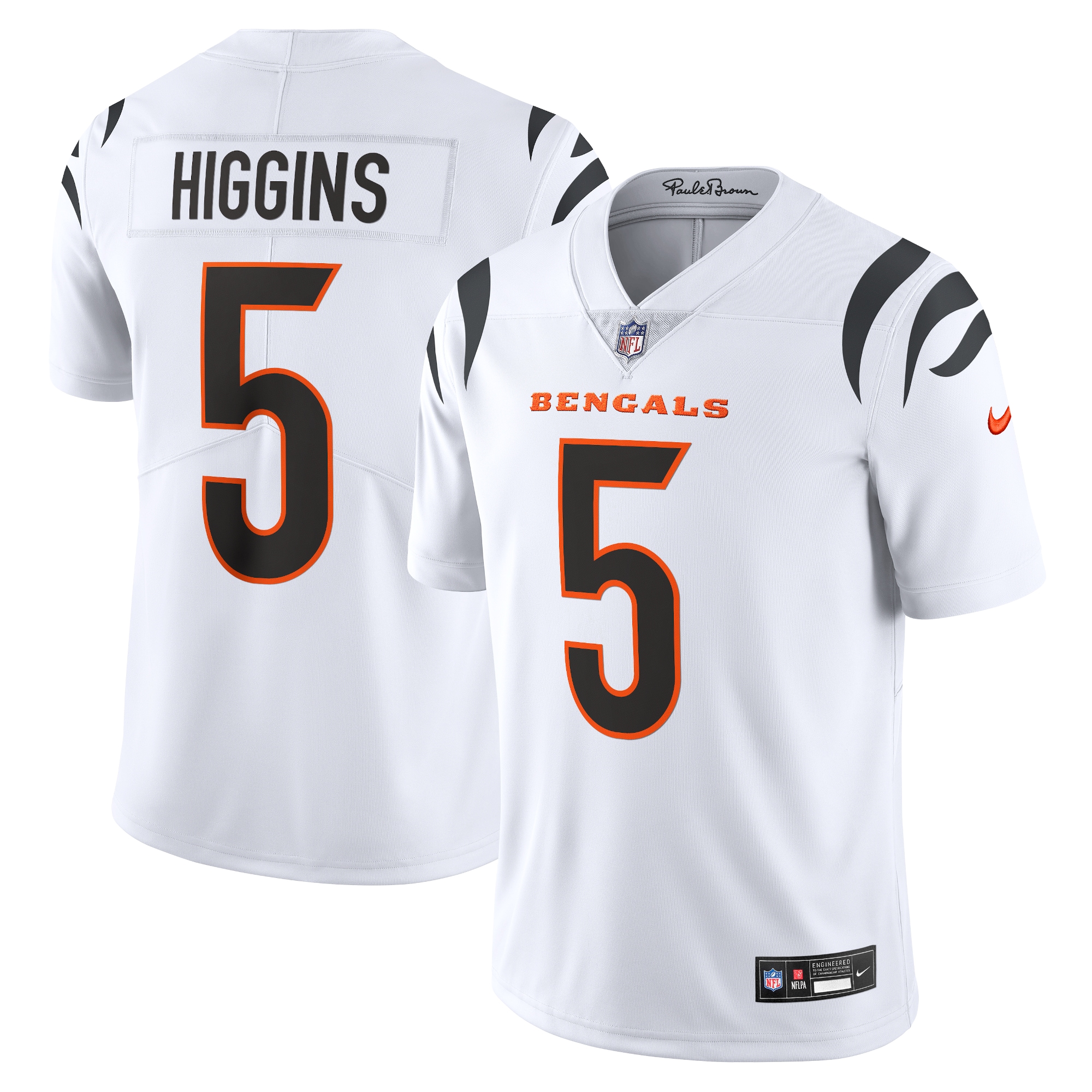 tee higgins cincinnati bengals nike vapor untouchable limited jersey white 5338 t6vkx.jpg
