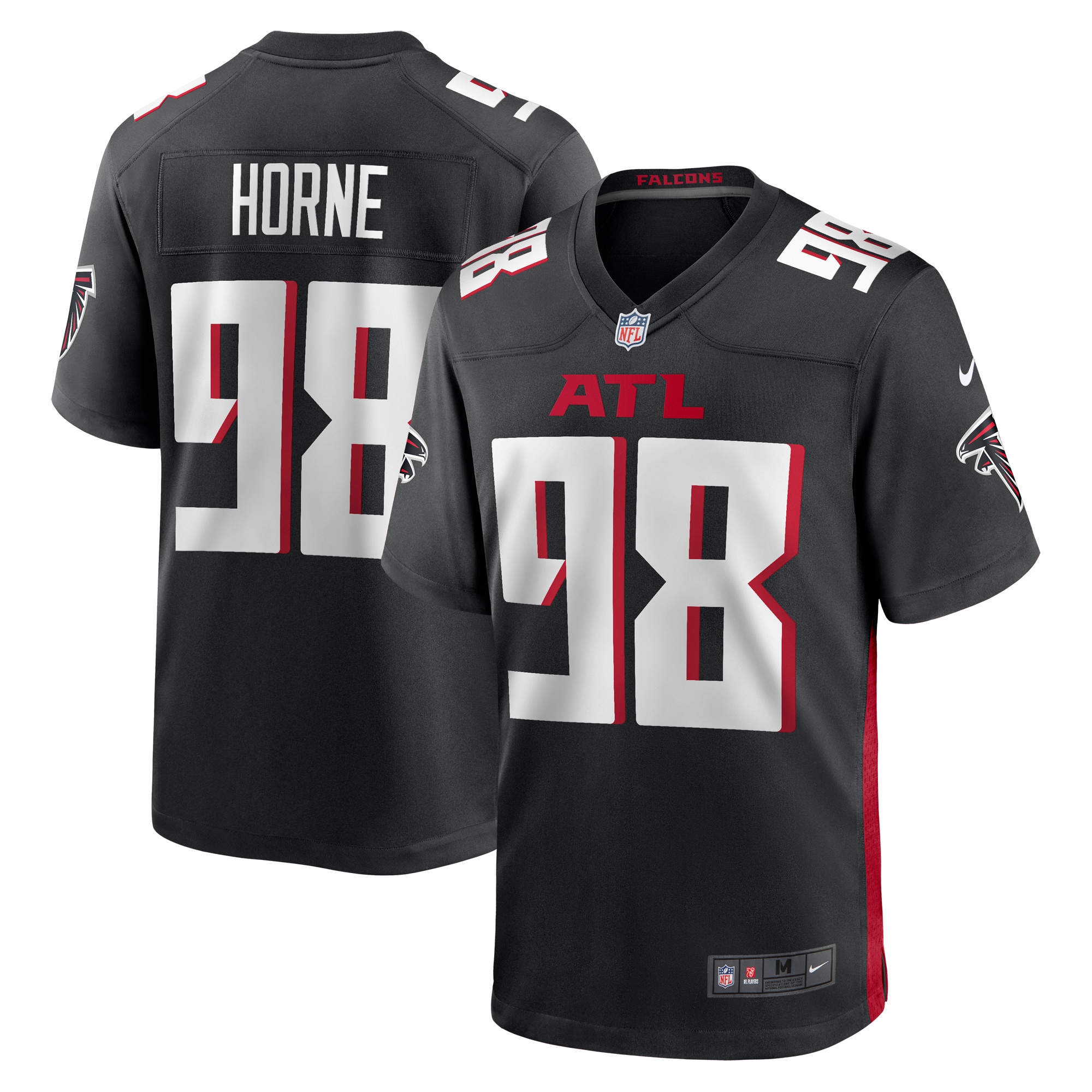 timmy horne atlanta falcons nike game player jersey 7B black 8505 z67aj.jpg