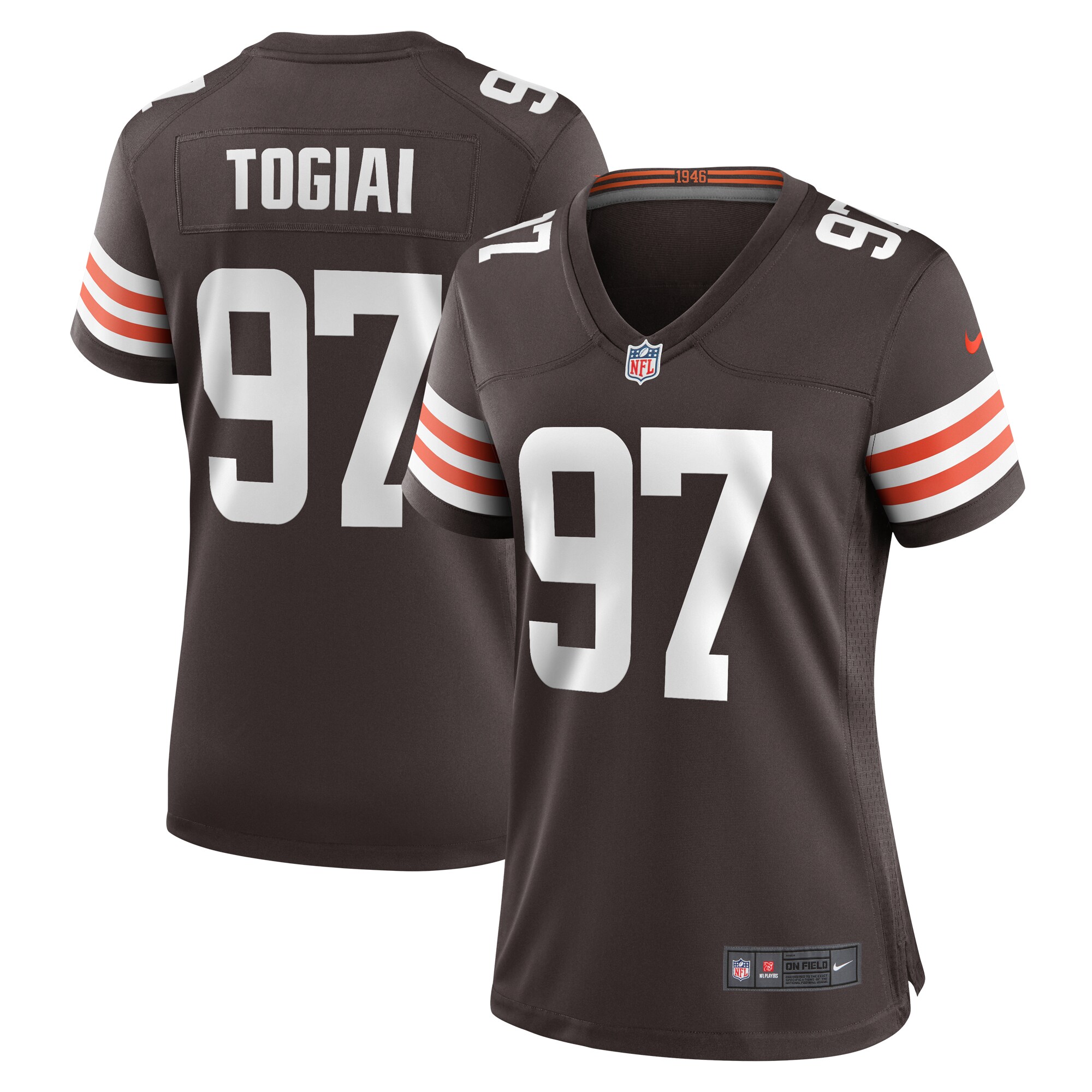 tommy togiai cleveland browns nike womens game jersey brown 4564 e96rg.jpg