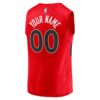 toronto raptors fanatics fast break replica custom jersey icon edition red 3340 3usr6.jpg